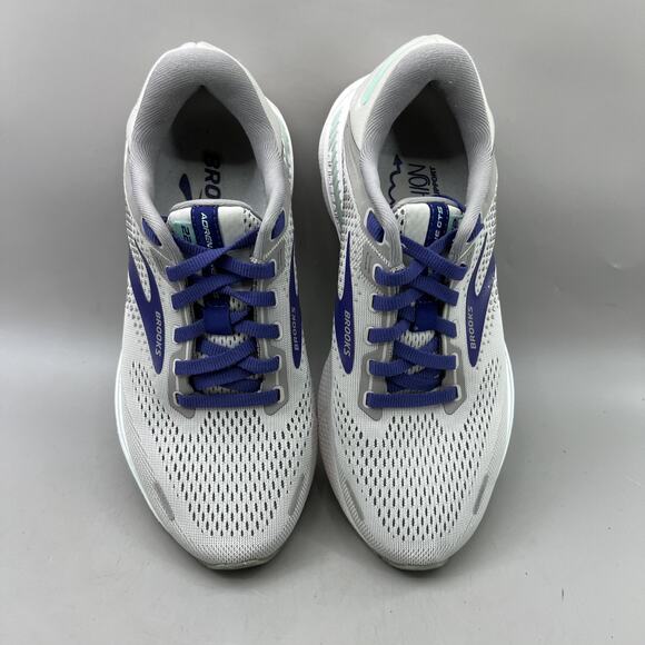 Brooks Adrenaline GTS 22 Running Shoes Women Size 6.5 Gray Blue Comfort Sneakers - Picture 5 of 8